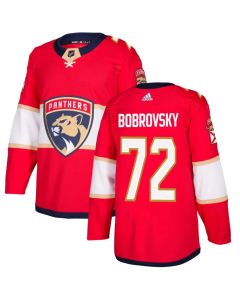 Men's Florida Panthers #72 Sergei Bobrovsky Red Stitched NHL Jersey
