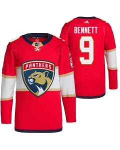 Men's Florida Panthers #9 Sam Bennett Red Stitched Jersey