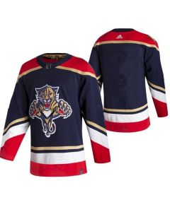 Men's Florida Panthers Black 2020-21 Reverse Retro Stitched Jersey
