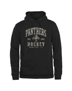 Men's Florida Panthers Black Camo Stack Pullover Hoodie