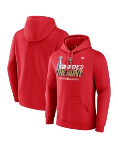 Men's Florida Panthers Red 2024 Stanley Cup Champions Celebration Fleece Pullover Hoodie