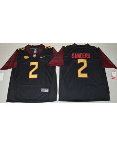Men's Florida State Seminoles ACTIVE PLAYER Custom Black Limited Stitched Jersey