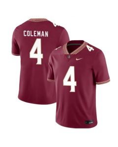 Men's Florida State Seminoles ACTIVE PLAYER Custom Garnet Stitched Jersey