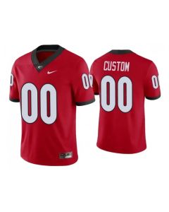 Men's Georgia Bulldogs Active Player Custom Red College Stitched Football Jersey
