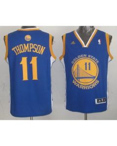 Men's Golden State Warriors #11 Klay Thompson Blue NBA Jersey