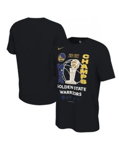 Men's Golden State Warriors 2021-2022 Black NBA Finals Champions Locker Room T-Shirt (2021)