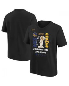 Men's Golden State Warriors 2021-2022 Black NBA Finals Champions Locker Room T-Shirt (Black)