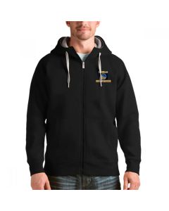 Men's Golden State Warriors 2021-2022 Black NBA Finals Champions Victory Full-Zip Hoodie