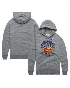 Men's Golden State Warriors 2021-2022 Grey NBA Finals Champions Trophy Tri-Blend Pullover Hoodie