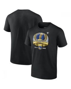 Men's Golden State Warriors 2022 2022 Black NBA Finals Champions Bling Ring Big & Tall T-Shirt