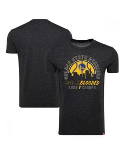 Men's Golden State Warriors 2022 2022 Black NBA Finals Champions Comfy Tri-Blend T-Shirt