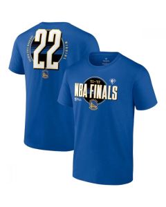 Men's Golden State Warriors #22 Andrew Wiggins 2022 Royal NBA Finals Name & Number T-Shirt