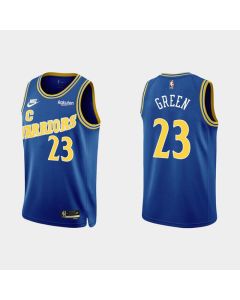Men's Golden State Warriors #23 Draymond Green 2022 Classic Edition Royal Stitched Basketball Jersey