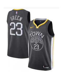 Men's Golden State Warriors #23 Draymond Green Black Statement Edition Swingman Stitched Jersey