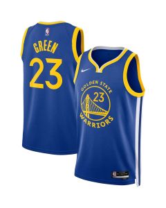Men's Golden State Warriors #23 Draymond Green Nike Royal Swingman Icon Edition Jersey (Green Royal)