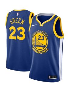 Men's Golden State Warriors #23 Draymond Green Royal Icon Edition Swingman Stitched Jersey