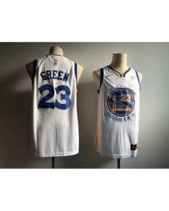 Men's Golden State Warriors #23 Draymond Green White Icon Edition Swingman Stitched NBA Jersey