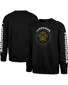 Men's Golden State Warriors '47 Black 2022/23 City Edition Two-Peat Headline Pullover Sweatshirt