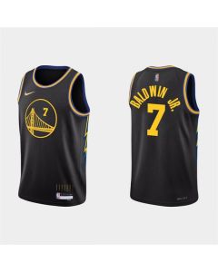 Men's Golden State Warriors #7 Patrick Baldwin Jr. 2022 Black Stitched Basketball Jersey