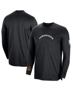 Men's Golden State Warriors Black 2022/23 City Edition Essential Expressive Long Sleeve T-Shirt