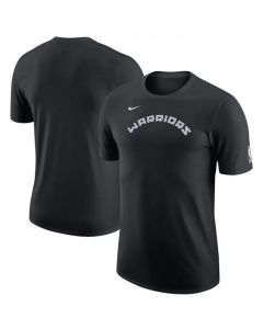 Men's Golden State Warriors Black 2022/23 City Edition Essential Warmup T-Shirt