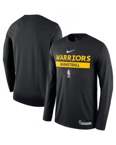 Men's Golden State Warriors Black 2022/23 Legend On-Court Practice Performance Long Sleeve T-Shirt