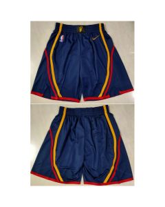 Men's Golden State Warriors Navy Shorts (Run Small)