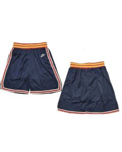 Men's Golden State Warriors Navy Shorts(Run Small)