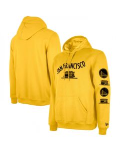 Men's Golden State Warriors Yellow 2023/24 City Edition Pullover Hoodie