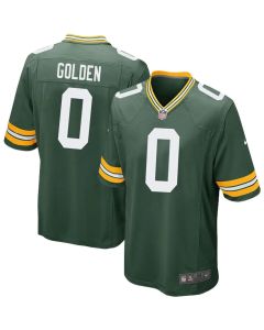 Men's Green Bay Packers #0 Matthew Golden Green Game Player Jersey (Green)