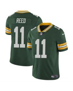 Men's Green Bay Packers #11 Jayden Reed Green Vapor Untouchable Stitched Jersey