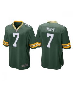 Men's Green Bay Packers #7 Quay Walker Green Stitched Football Jersey (Green)
