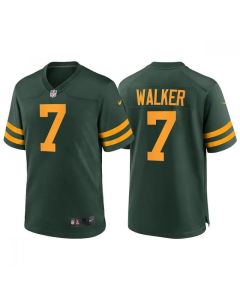 Men's Green Bay Packers #7 Quay Walker Green Stitched Football Jersey