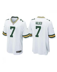 Men's Green Bay Packers #7 Quay Walker White Stitched Football Jersey
