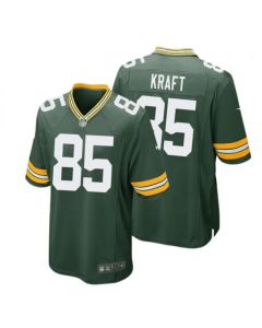 Men's Green Bay Packers #85 Tucker Kraft Green Stitched Game Jersey
