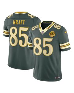 Men's Green Bay Packers #85 Tucker Kraft Green 2026 Rivalries Collection Vapor F.U.S.E. Limited Jersey (Green)
