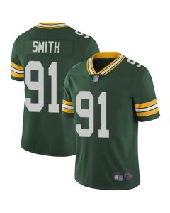 Men's Green Bay Packers #91 Preston Smith Green Vapor Untouchable Stitched NFL Limited Jersey