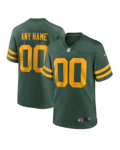 Men's Green Bay Packers ACTIVE PLAYER Custom 2021 Green Stitched Jersey (Green)