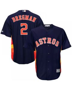 Men's Houston Astros #2 Alex Bregman Navy Cool Base Stitched MLB Jersey
