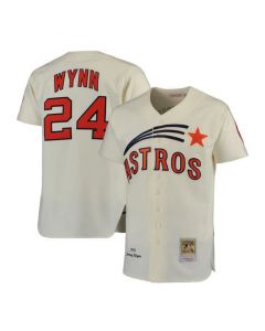 Men's Houston Astros #24 Jimmy Wynn Cream Stitched Jersey