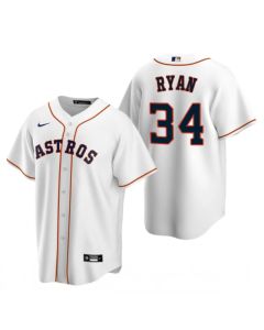 Men's Houston Astros #34 Nolan Ryan White Cool Base Stitched Jersey
