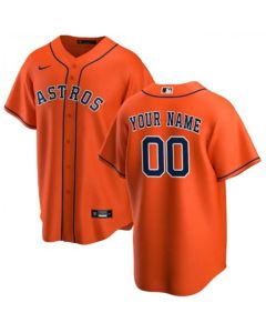 Men's Houston Astros Customized Stitched MLB Jersey