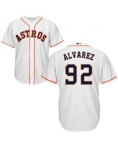 Men's Houston Astros Men's Houston Astros #92 Yordan Alvarez White Cool Base Stitched MLB Jersey Navy Cool Base Stitched MLB Jersey