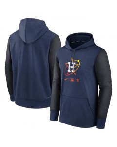 Men's Houston Astros Navy 2022 City Connect Therma Performance Pullover Hoodie