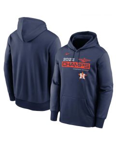 Men's Houston Astros Navy 2022 World Series Champions Celebration Pullover Hoodie