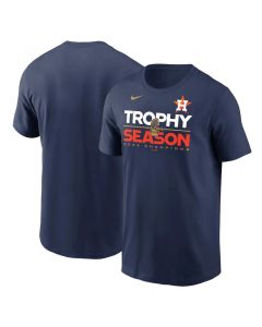 Men's Houston Astros Navy 2022 World Series Champions Commissioner's Trophy T-Shirt
