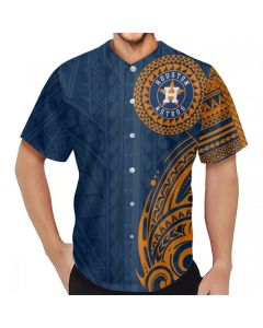 Men's Houston Astros Navy Baseball Jersey