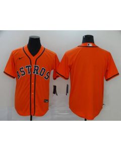 Men's Houston Astros Orange Cool Base Stitched MLB Jersey