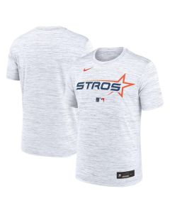Men's Houston Astros White 2025 City Connect Authentic Collection Velocity Performance T-Shirt (White)