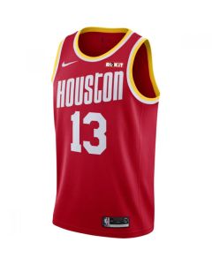 Men's Houston Rockets #13 James Harden Red 2019 Classic Editton Stitched NBA Jersey